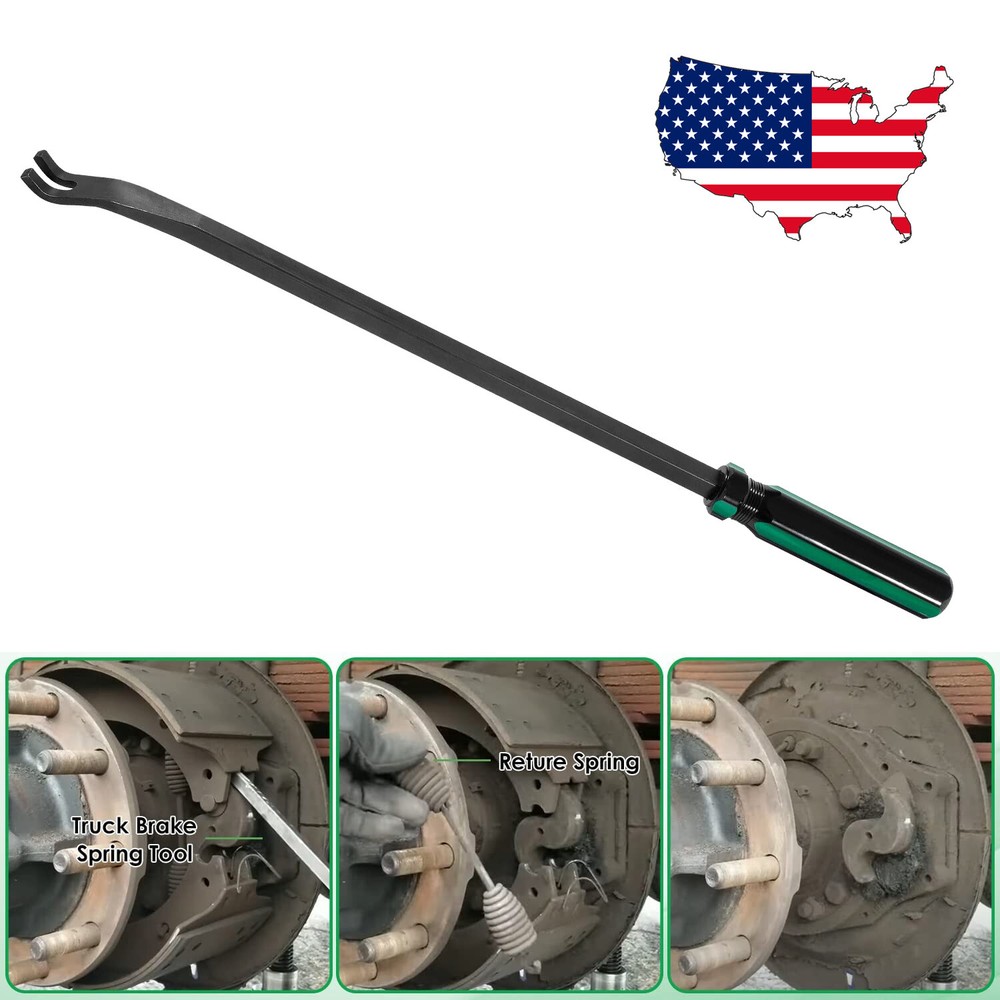 Brake Return Spring Tool for Large Trucks & Trailers for S-cam Return Spring