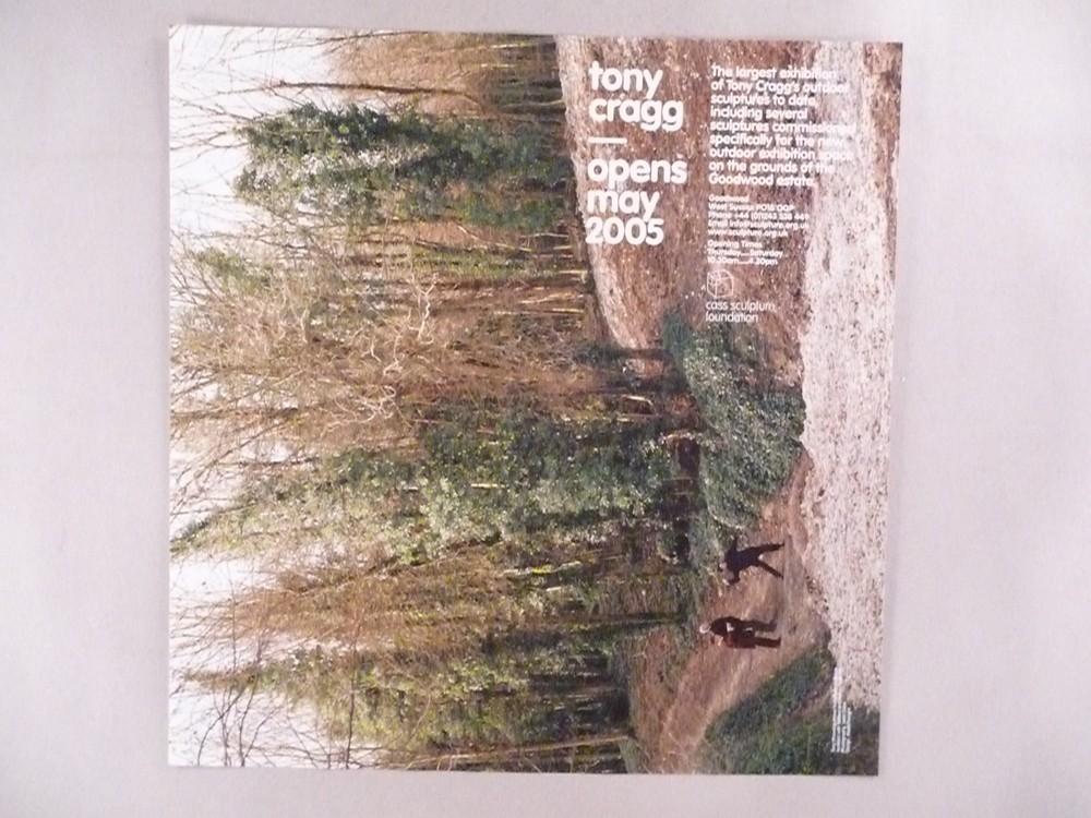Tony Cragg MAGAZINE AD - 2005