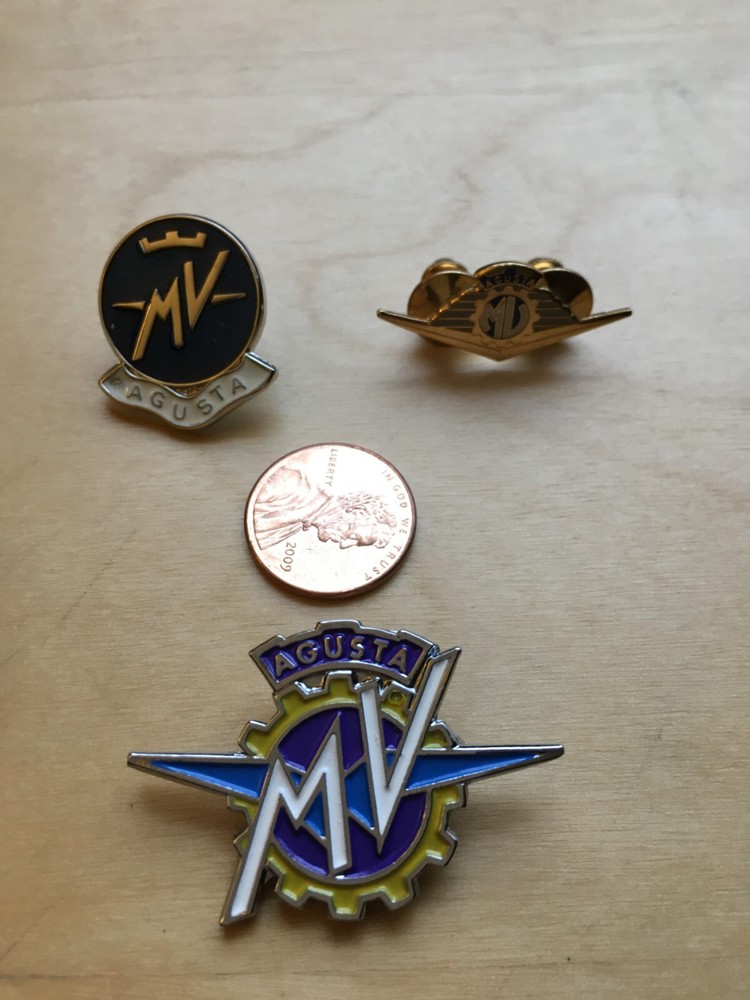 MV AGUSTA MOTORCYCLES VINTAGE PINS