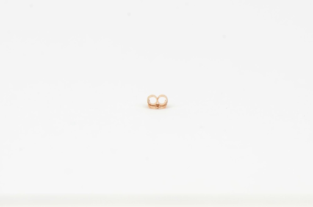 14k Yellow Gold Push Back Earring Butterfly Backing Small Medium Large-by PC!!!