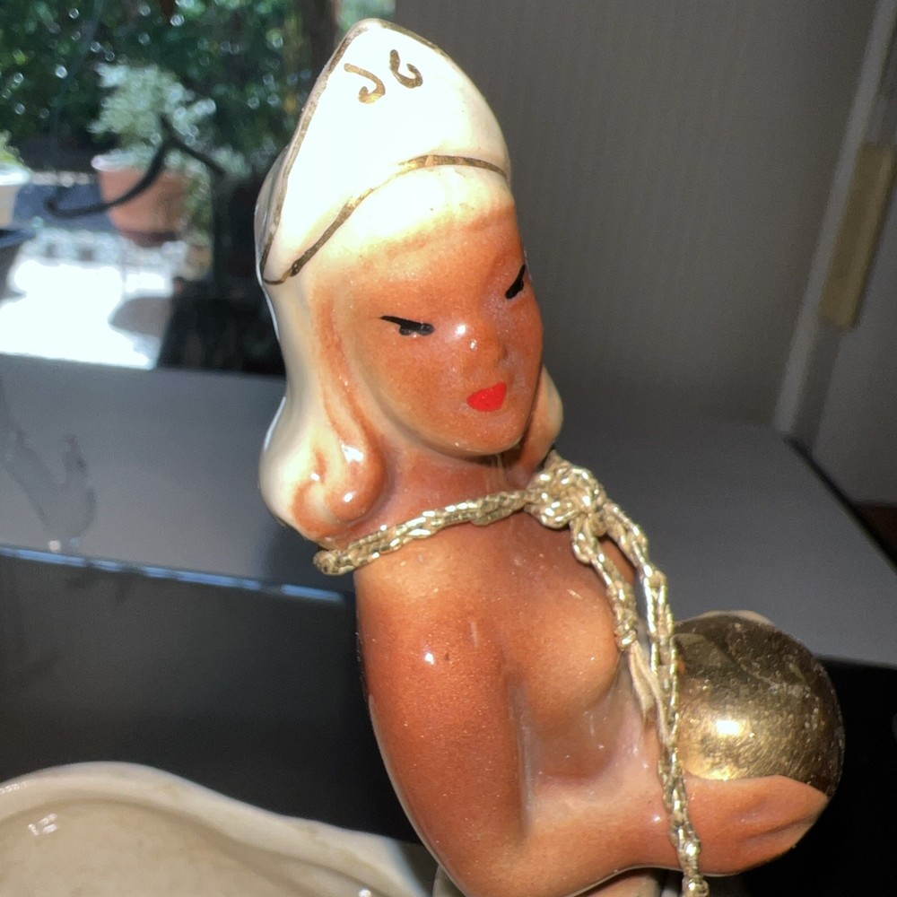 Joan Lea Harem Lady Ceramic Planter