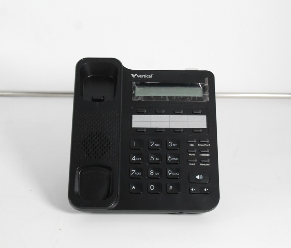 Vertical VU-9208-00 8 Button Basic Duplex Digital Phone w/ Handset & Stand