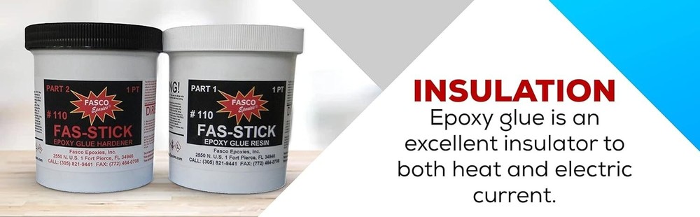 Fasco 110 Epoxy Glue Pint Kit