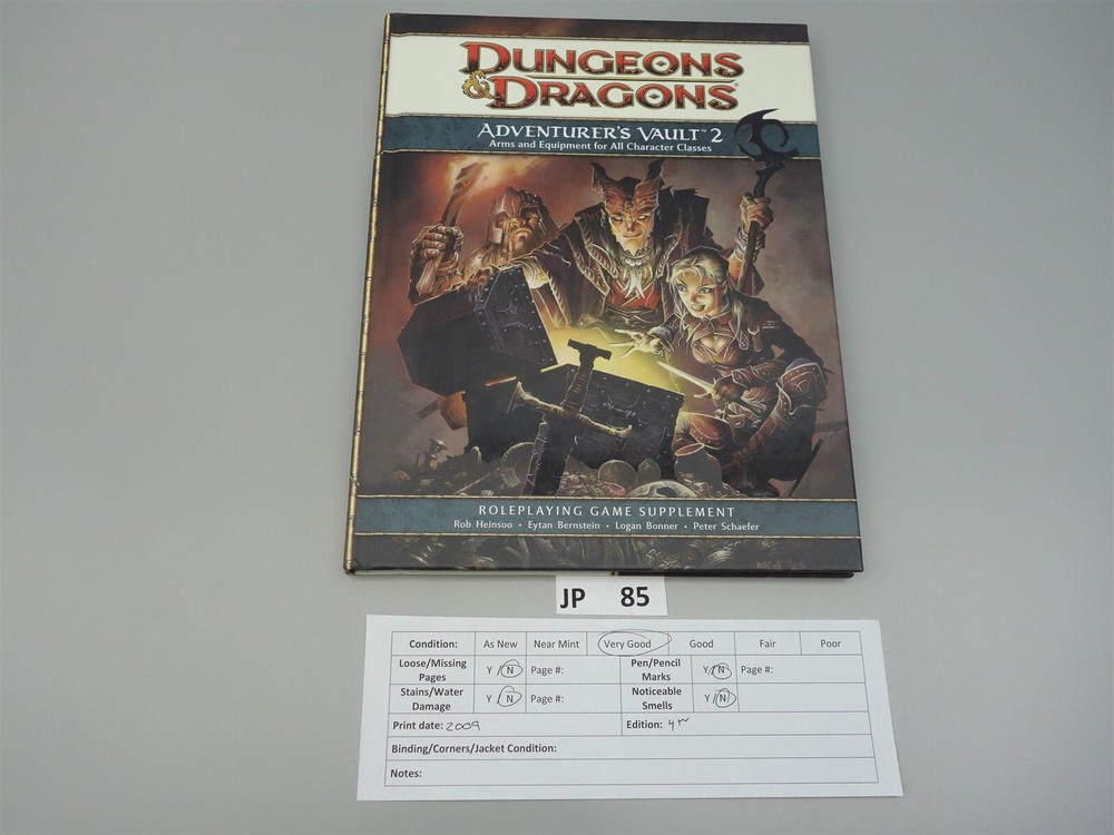 Dungeons & Dragons, D&D: Adventurer's Vault 2