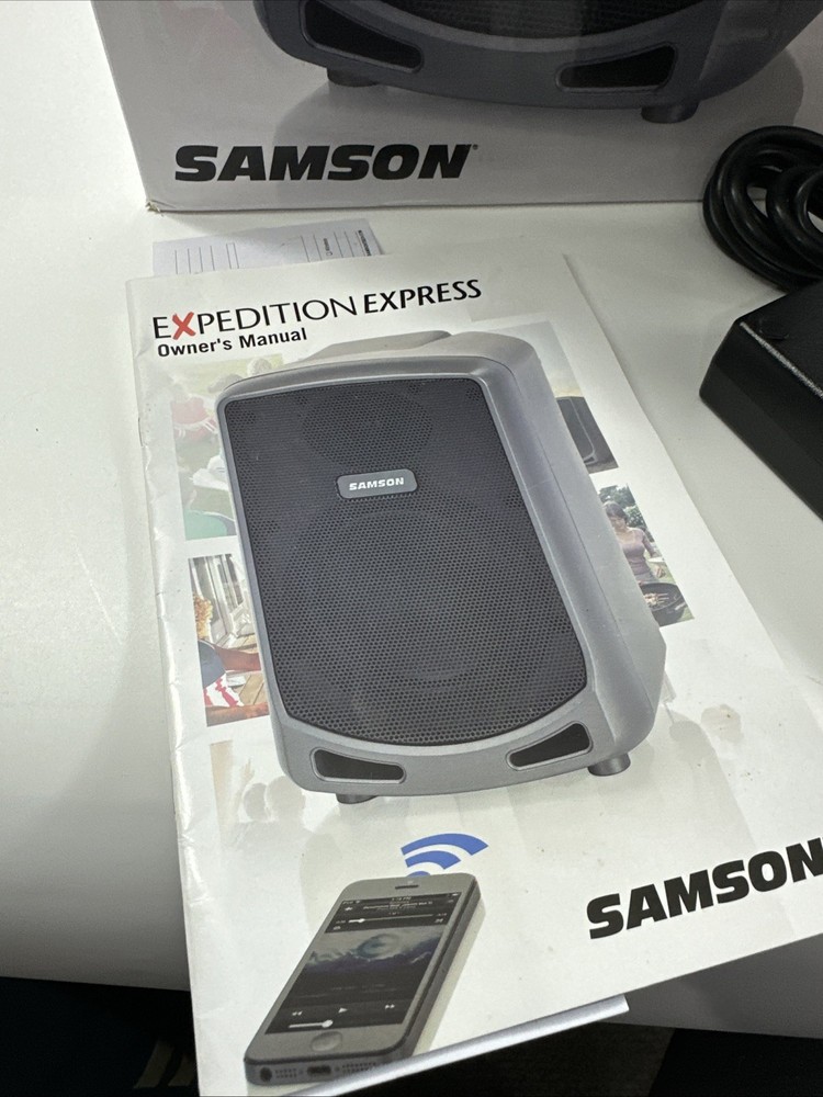 Samson Expedition Express Rechargeable Speaker System w/Bluetooth Portable PA