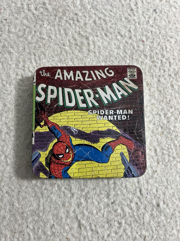 The Amazing Spiderman Tin Can Marvel Comics