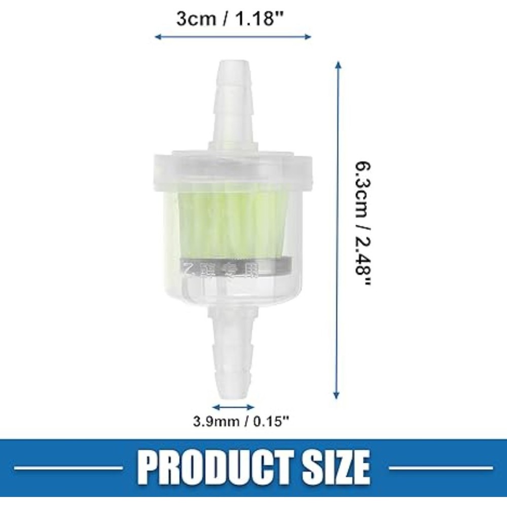 10~50Pcs Replace Inline Fuel Filter Fits for Anti-aging Microdermabrasion Device