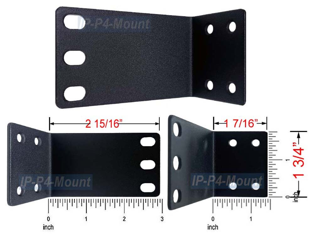 New Rack Mounting Ears For 19" 1U Devices