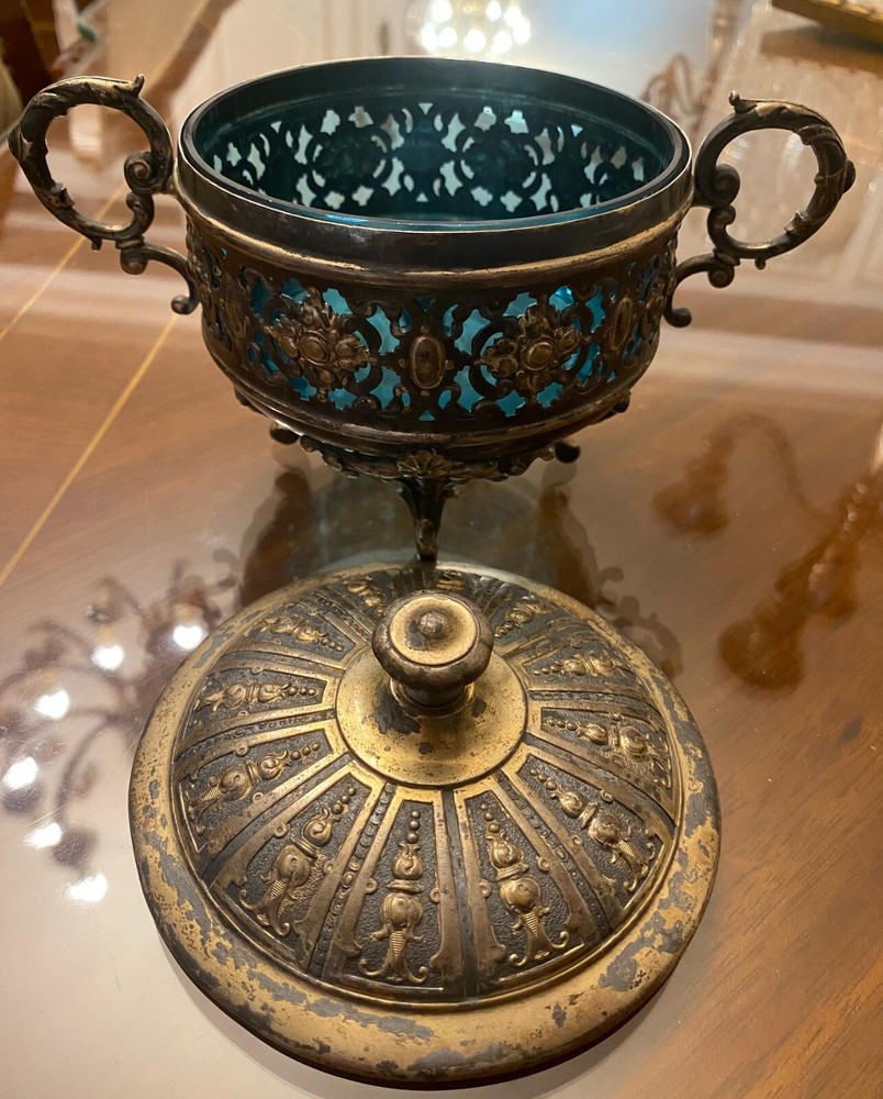 German Sugar Bowl from WMF, 1800s