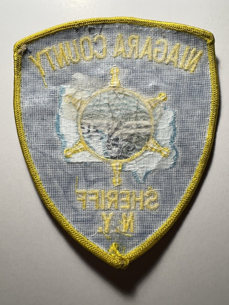 Niagara County New York Sheriff Patch