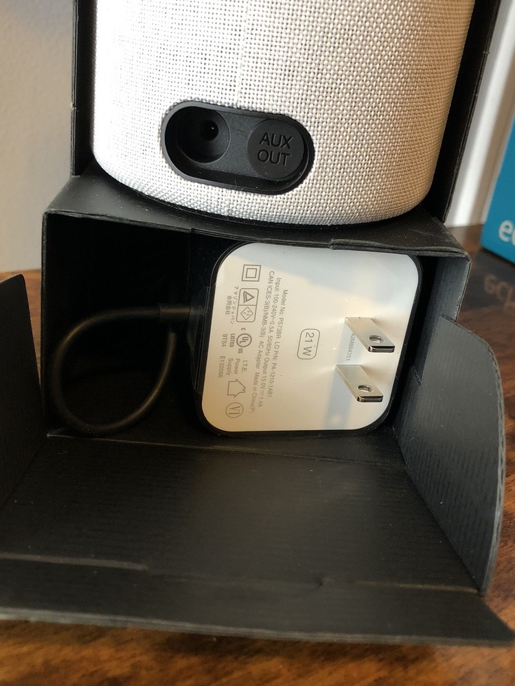 New Amazon Echo (2nd Generation) Smart Assistant - Sandstone Fabric