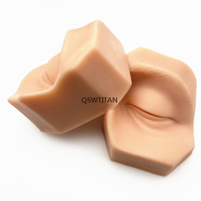 Double Eyelid Suture Training Practice Model Silicone Cosmetic Surgery Model