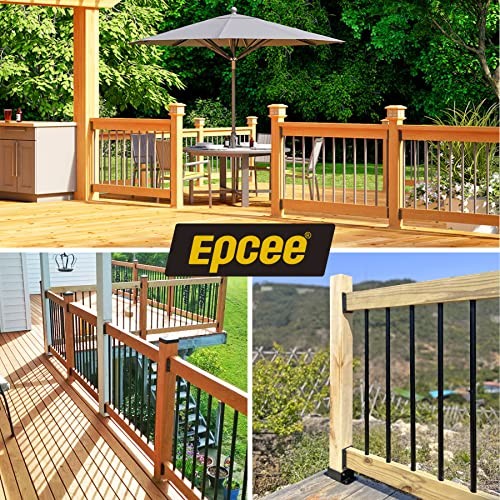 pcs ADC-12 Aluminum Deck Railing Bracket, Deck Railing Connectors for 2"x4" 60