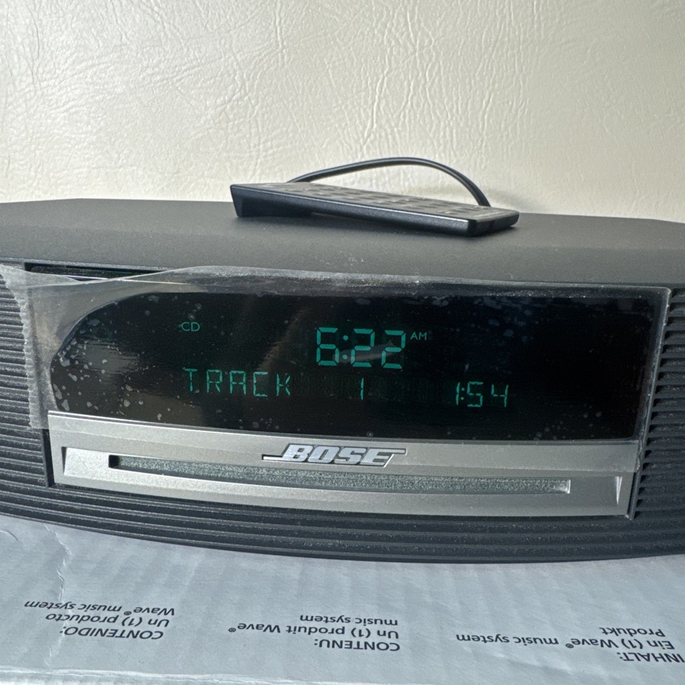 Bose Wave Music System III Black With Remote