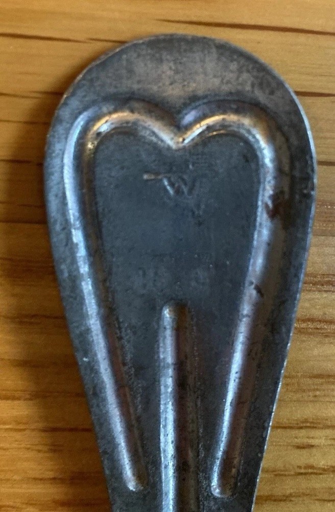 WWI US Military Fork & Spoon 1918