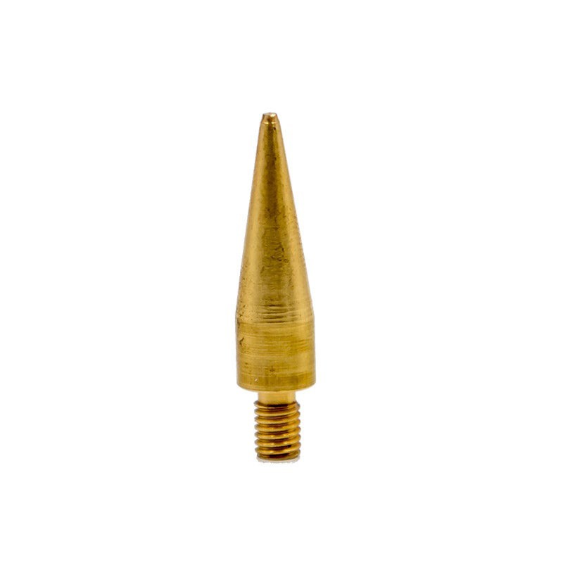 Muzzle-Loaders Ball Starter Adapter Tips - 6 Pack of Brass Jags