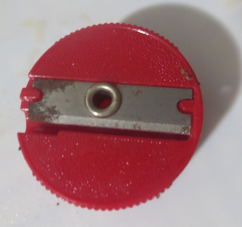 Dr Pepper Pencil Sharpener 1 Inch Diameter