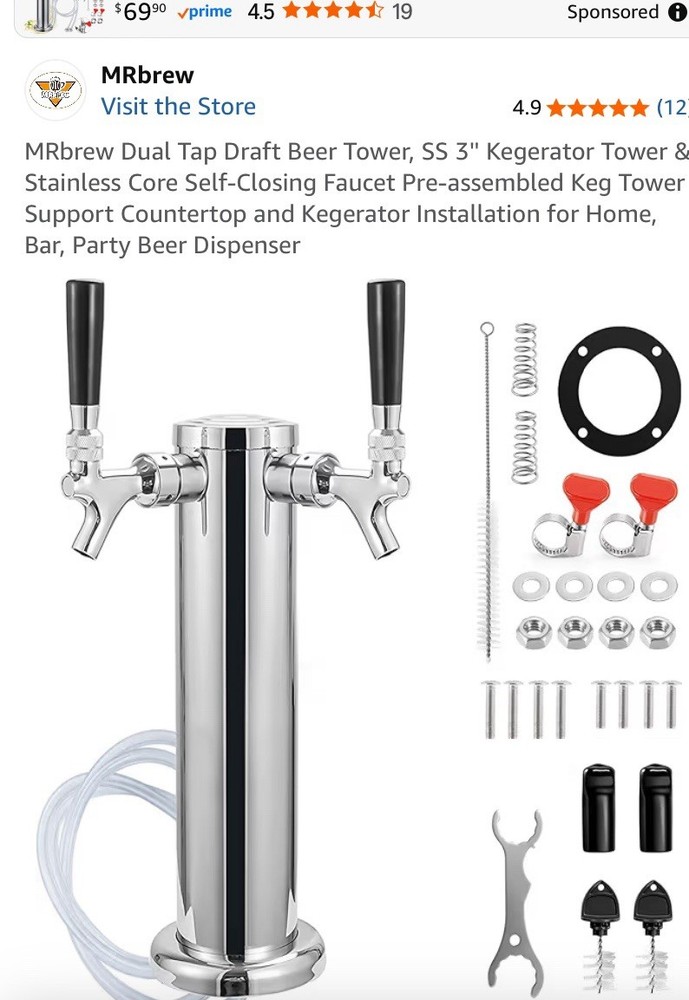 Keg Tap Tower