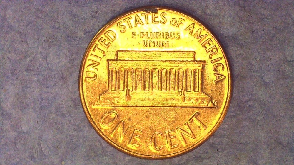 1962 D Lincoln Memorial Cent (B1262)