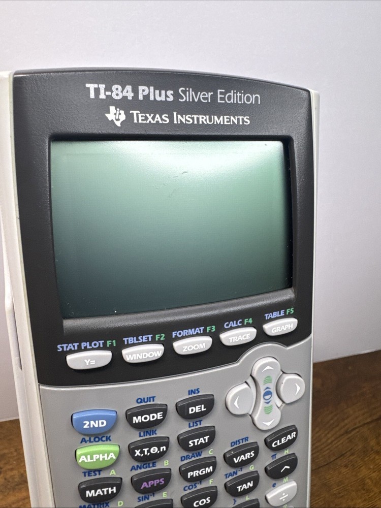Texas Instruments TI-84 Plus Graphing Calculator - Silver