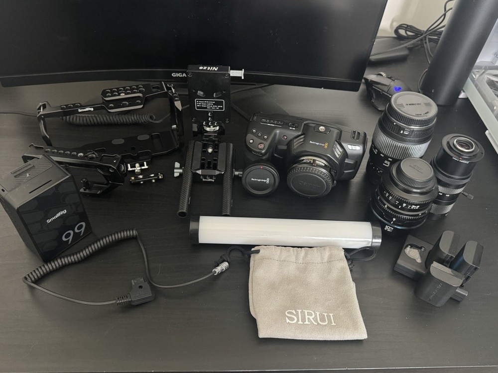 Blackmagic Pocket Cinema Camera 4K Rig