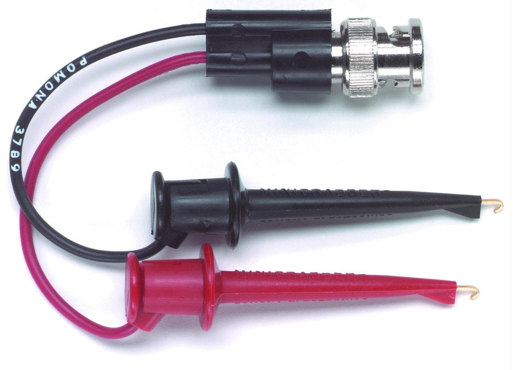 3789 Bnc (M) to Minigrabber Test Clips