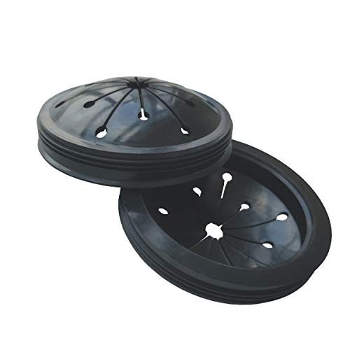 3 Pack 3.1" Garbage Disposal Splash Guard Sink Baffle Universal Drain Plug