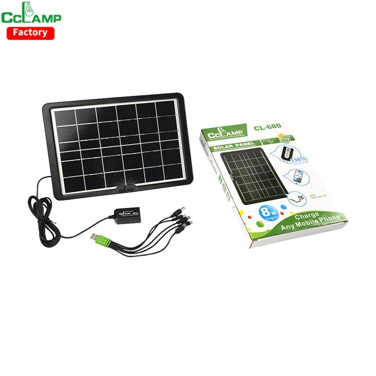Charge ANY Phone FAST Compact Solar Panel Cell Phone Home Camping FAST FREE SHIP