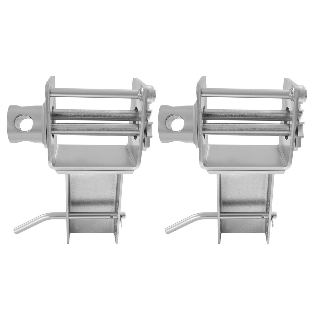 2-Pack Heavy-Duty Trailer Stake Pocket Winch for Safe Cargo Loading