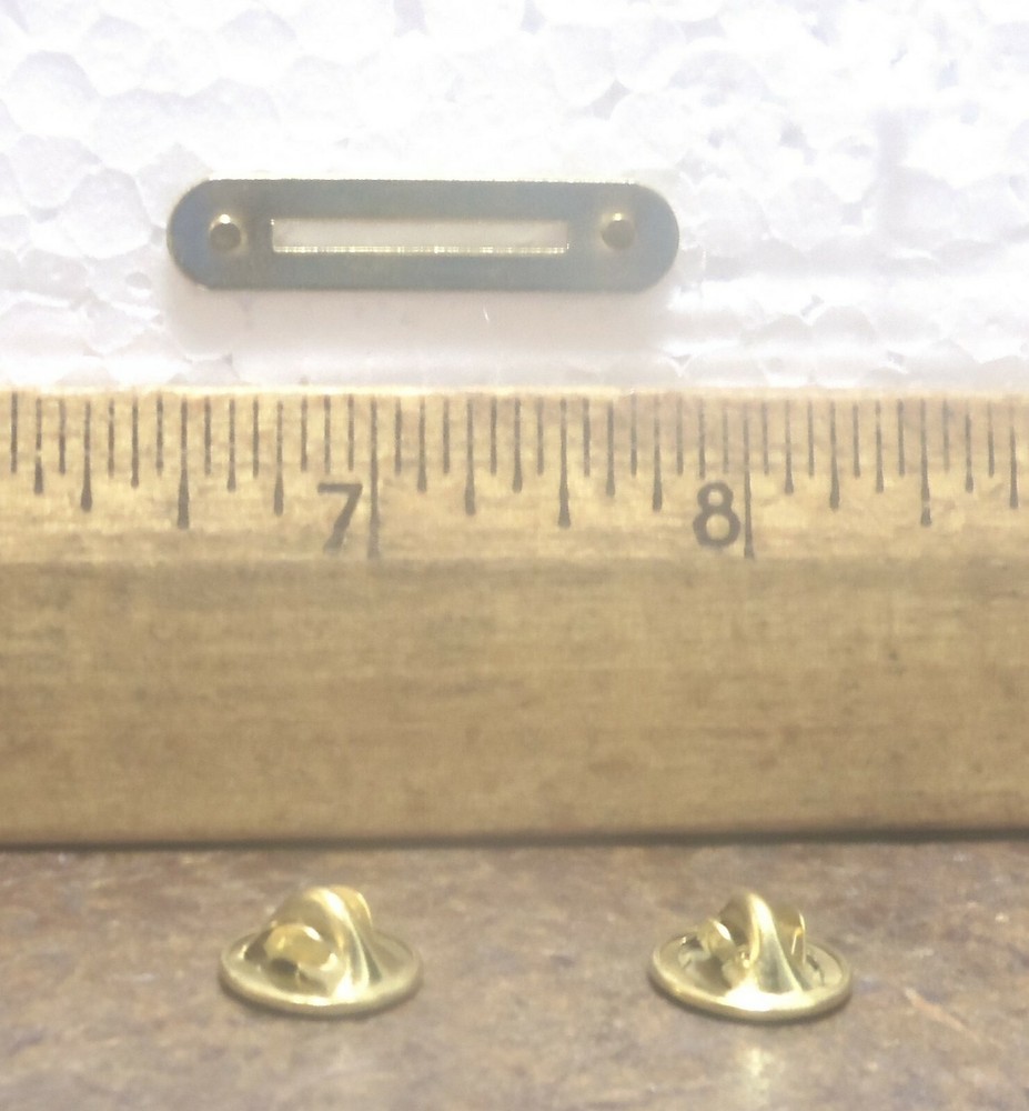 Brass Single Ribbon Bar Holder