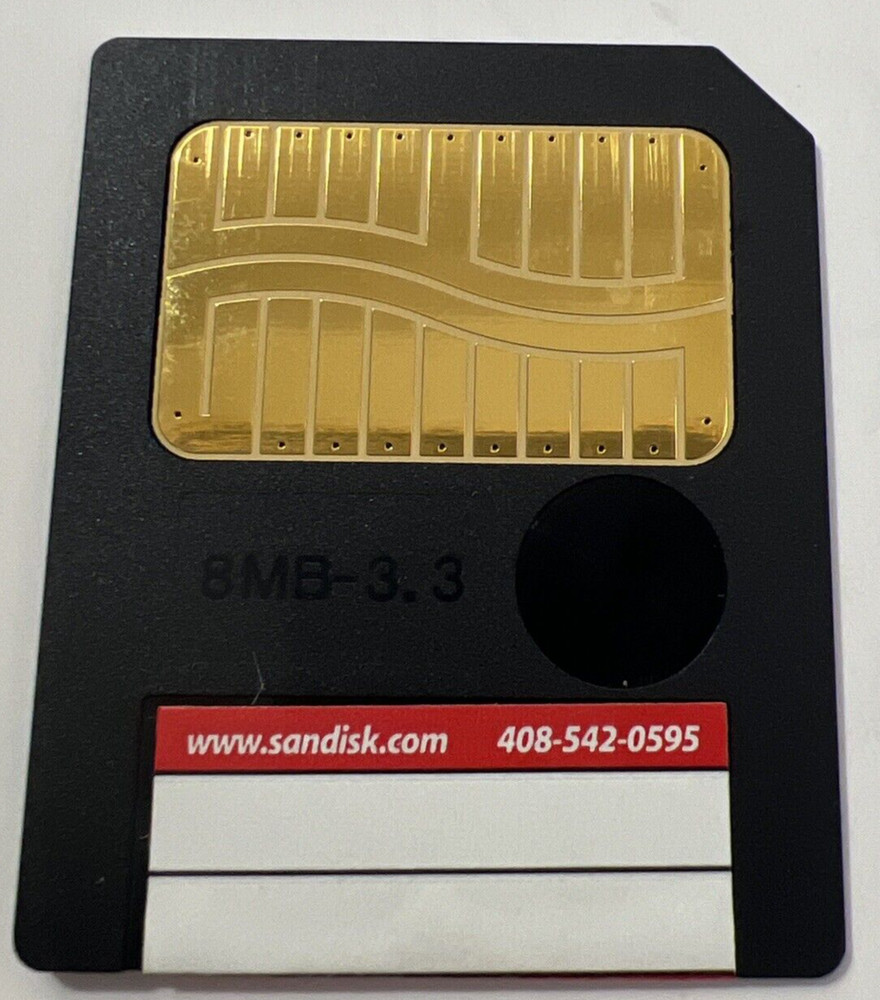 Sandisk SmartMedia Memory Card 8MB