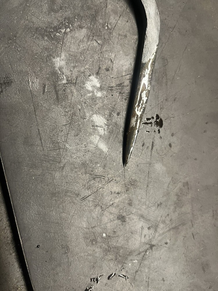 Crook Awl Bushcraft tool WITH SHEATH