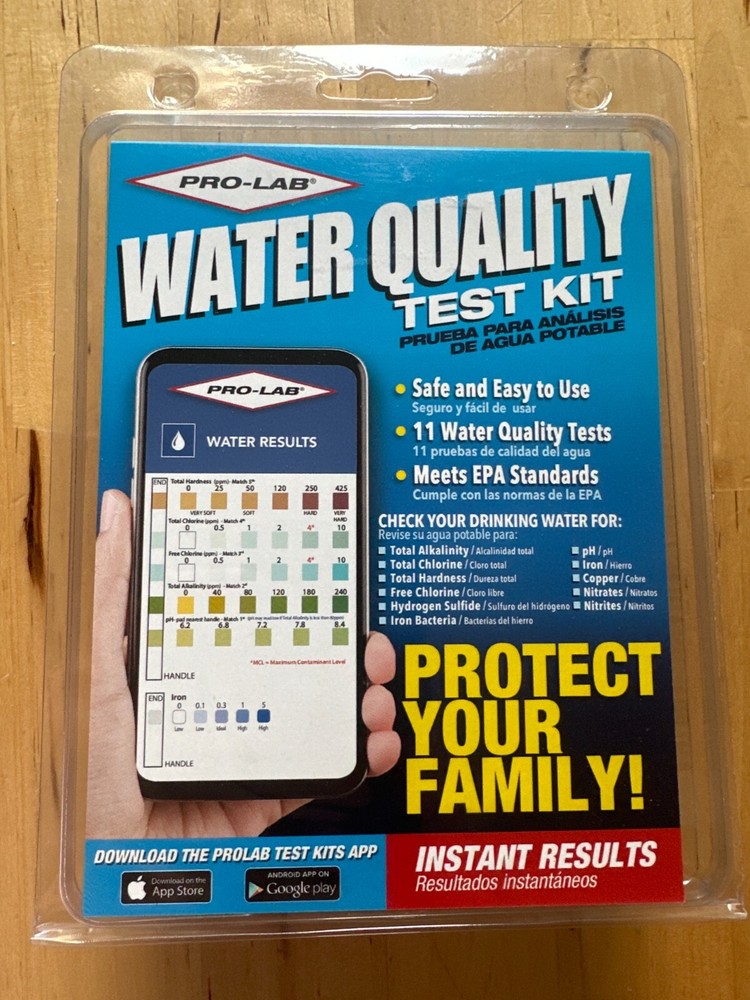 Professional Lab WQ105 The Professional Water Quality Test Kit - New PRO-LAB