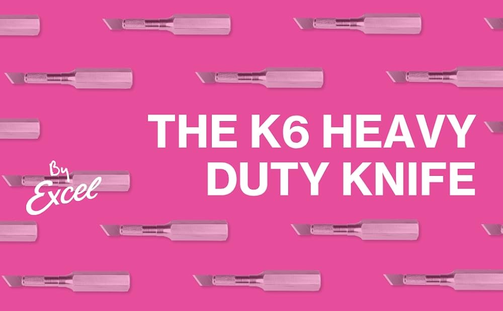 K6 Heavy-Duty Precis Knife – Hexagonal Metal Handle with