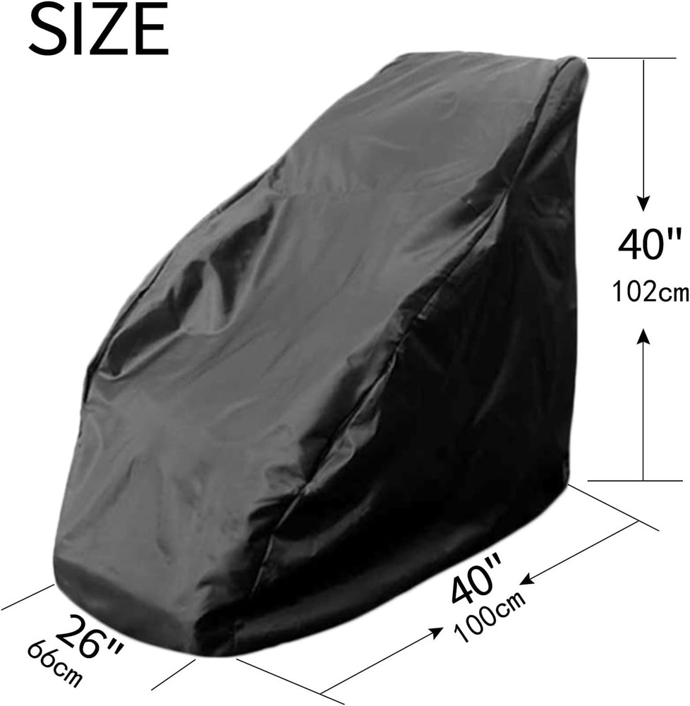Durable Drawstring Mobility Scooter Cover – Protect from Dust, Snow & Rain