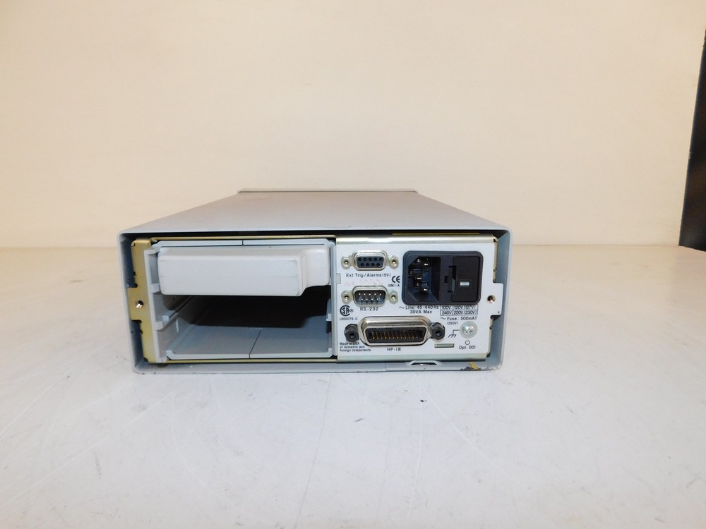 HEWLETT PACKARD HP 34970A DATA ACQUISITION/SWITCH UNIT (LWP59)