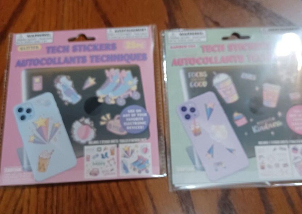 Cute Device Decal 2 Pack Bundle!!! Laptop Computer Tablet Decorating Stickers 2