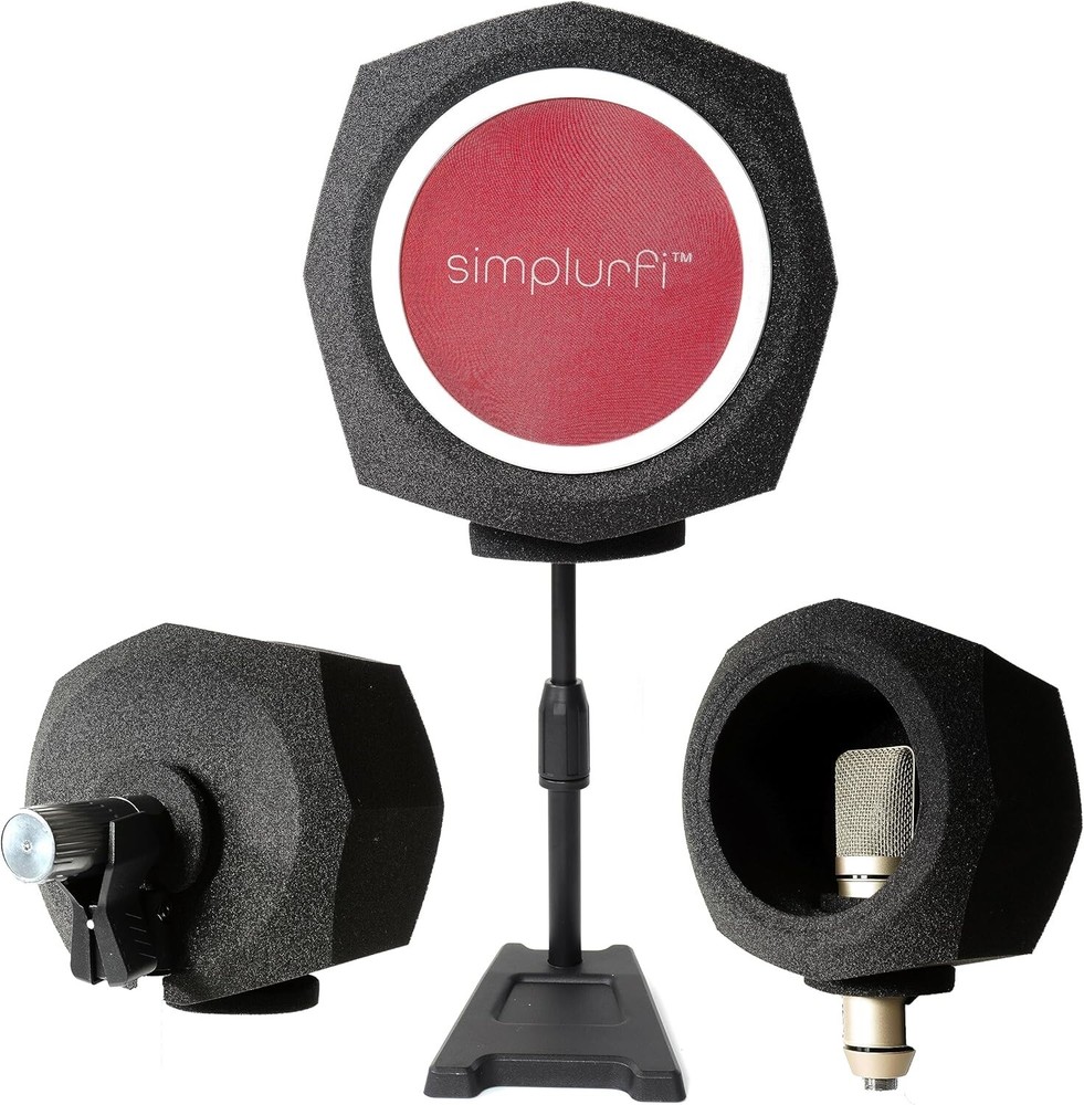 Mic Isolation Ball -Home Recording Booth - microphone wind screen pop filter