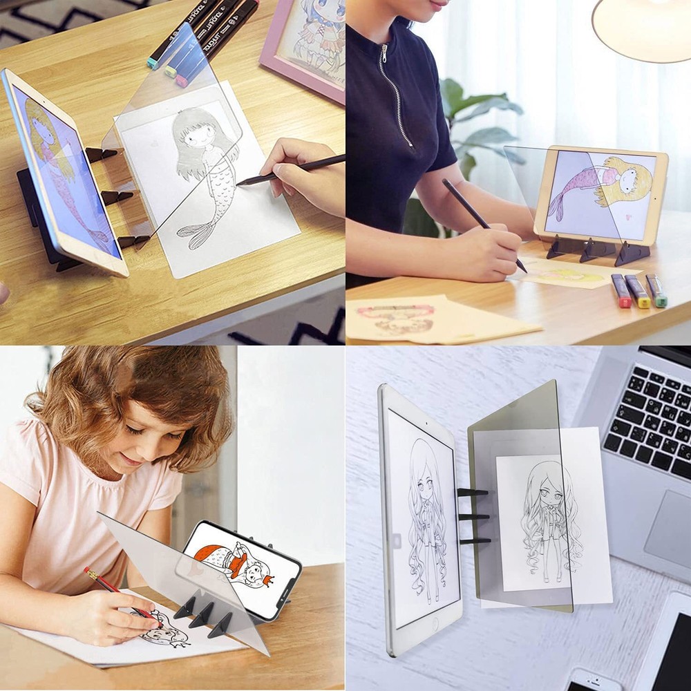 Drawing Tracing Board Optical Image Drawing Board Light Copy Pad Image Projector