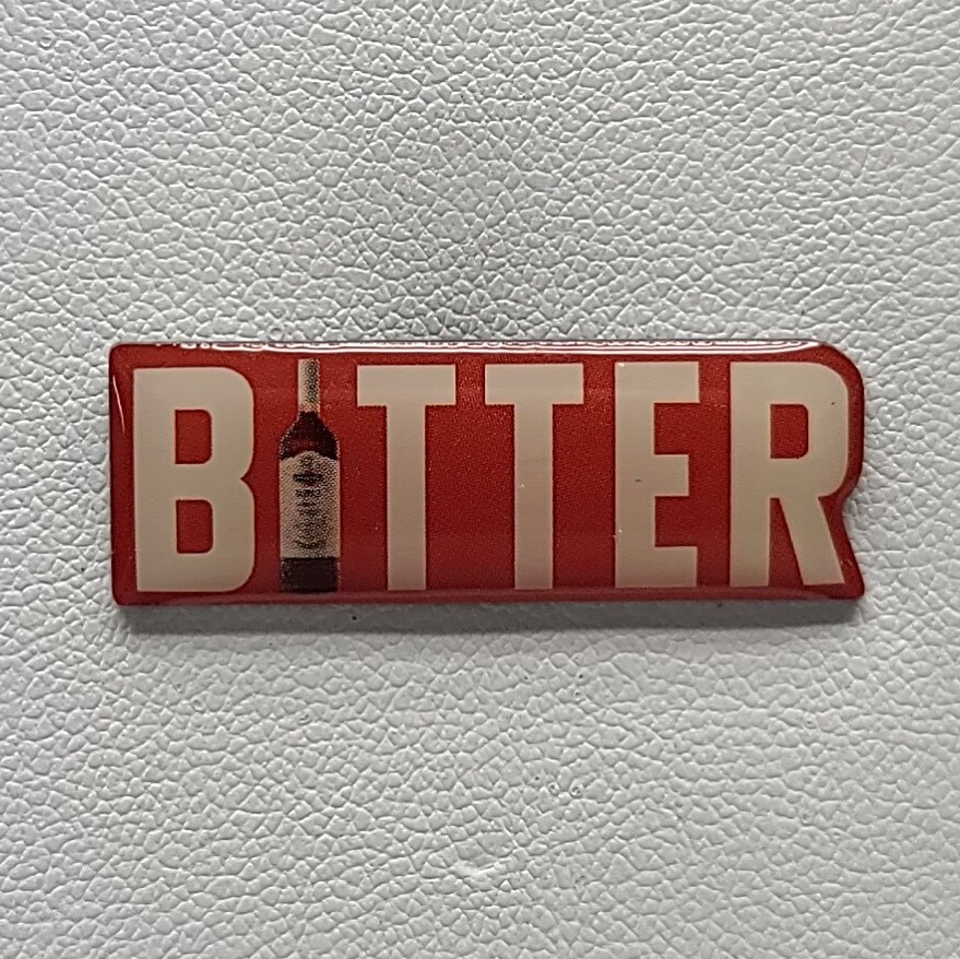 ⭐️ Bitter Beer Liquor Alcohol Hat Lapel Jacket Pin Pinback