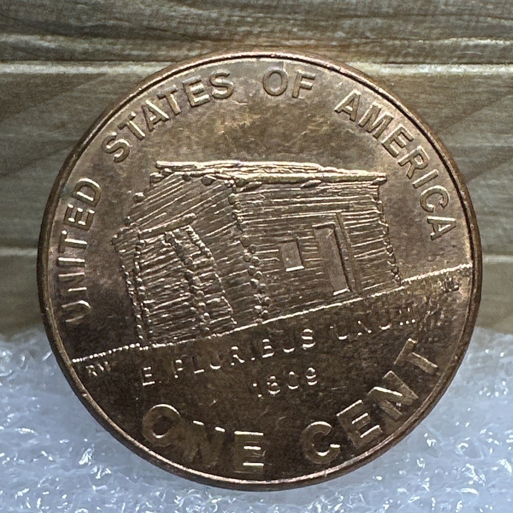 2009 D Lincoln Log Cabin RD Cent (BU) Penny