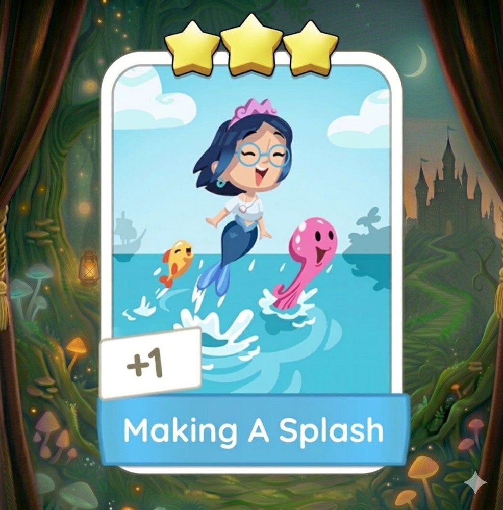 Making A Splash - 3 star - Monopoly go Set 9