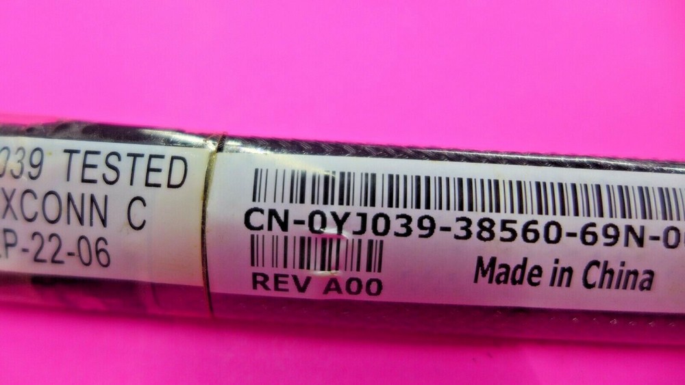 Genuine Dell PowerEdge 6950 Backplane Control Panel Cable YJ039