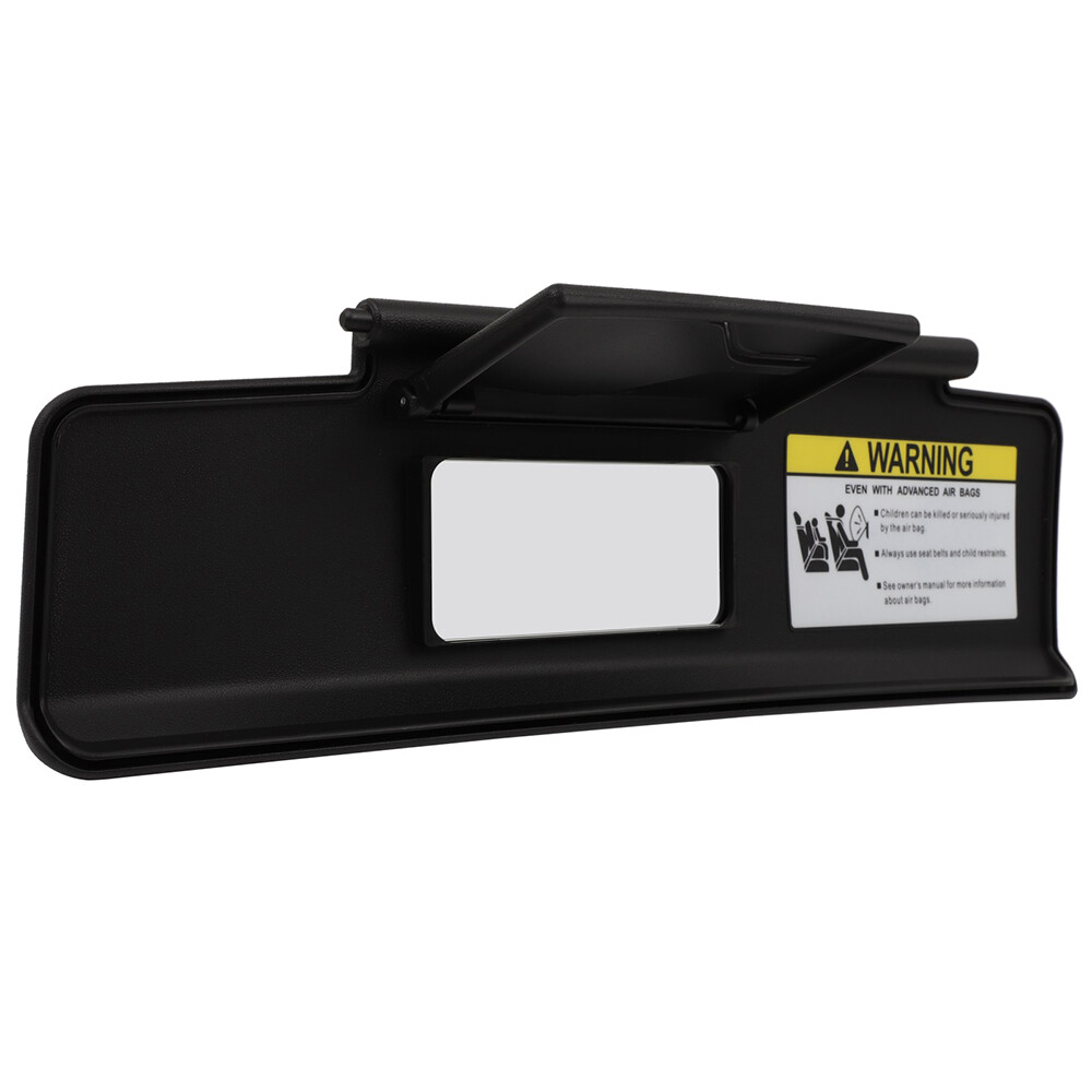 Left Driver Side Sun Visor Black For 2006-2015 Mazda MX-5 Miata