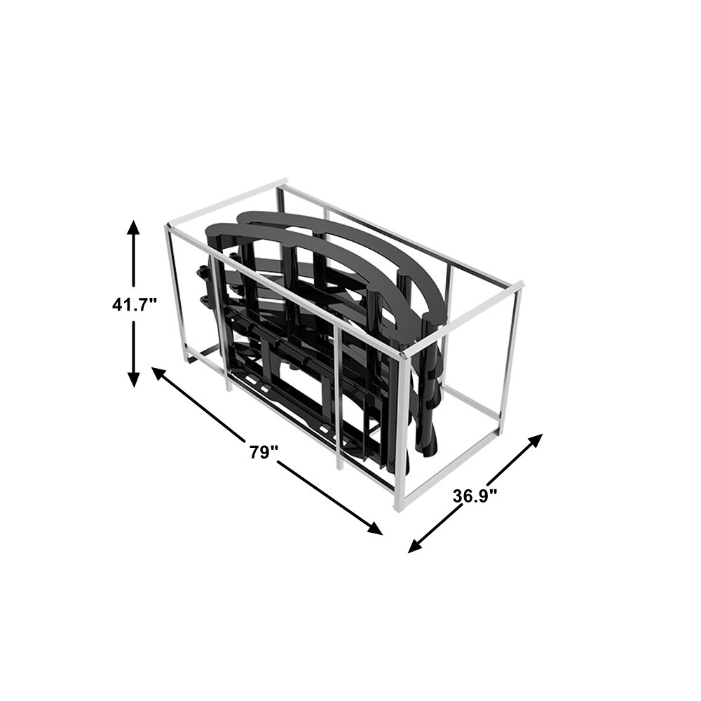 US stock Attachments Skid Steer Round Hay Bale Grapple