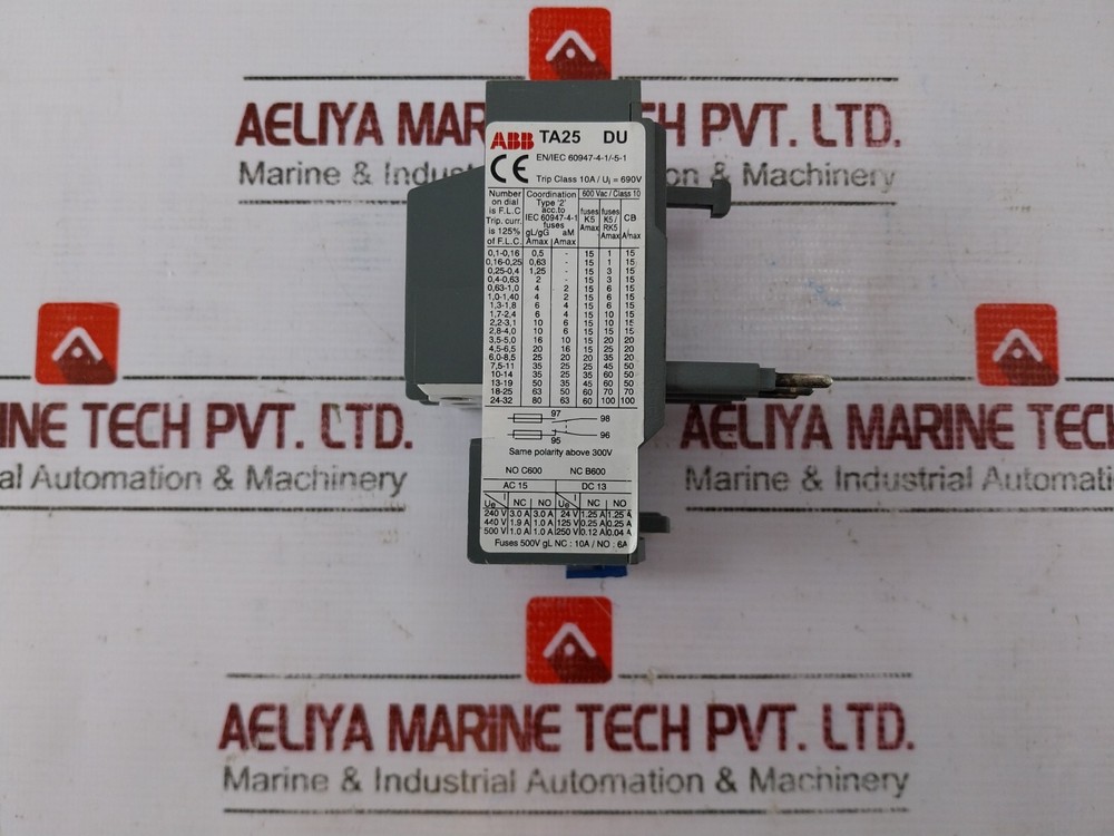 ABB TA25DU Thermal Overload Relay
