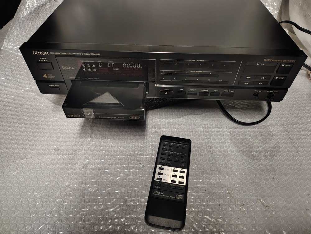 Denon Dcm-555 6 cd player