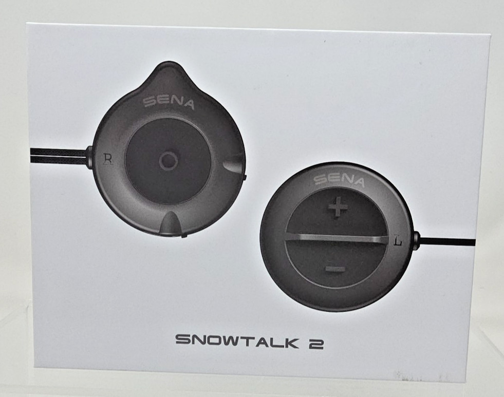 Sena Snowtalk 2 Bluetooth Snowboard Helmet Intercom SP83 Sealed