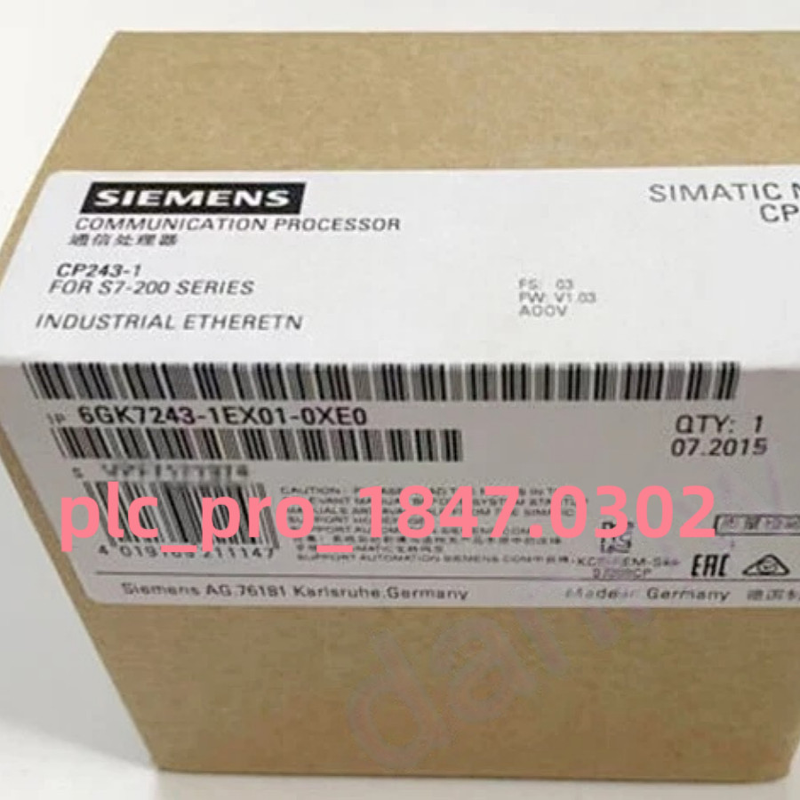 1PCS New In Box Siemens 6GK7243-1EX01-0XE0 6GK7 243-1EX01-0XE0 communication