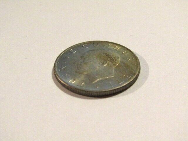 Turkey 1957 1 Lira unc Coin